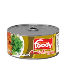 미얀마 푸디 피쉬 케이크/ Myanmar foody fish cake, 1개, 110g