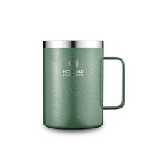리벤스 데일리 스텐 보온보냉 손잡이 머그컵, 그린, 550ml, 1개