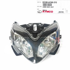 KYMCO機車原廠頭燈組 適用多款車型 前大燈總成 機車照明設備, 半組, 33100-ACH6-315