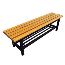 락커룸 나무벤치 탈의실 나무 스툴 쇼핑몰 목욕탕 벤치, 1개, 200cm 내추럴