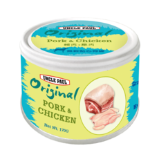 保羅叔叔 無穀鮮肉點心狗罐 170g 12入(箱) 多種口味 犬罐頭 狗狗鮮肉罐 高適口性 高肉含量濕食, 1個, 豬肉+雞肉超商限1箱,口味混搭請備註