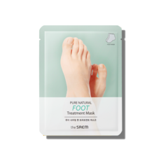 (더샘)(발팩)퓨어 내추럴 풋 트리트먼트 마스크 8g(뉴코아 동수원점), 1개