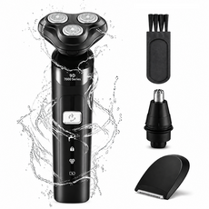 디에스가추몰 남자 전기 면도기 생활방수 전동 면도기 세트, 블랙, S7000 블랙, S7000
