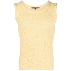 로빈린치 텍스처 니트 탱크 탑