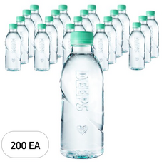 Deeps 먹는해양심층수 딥스 에코 그린 미니 무라벨, 200개, 300ml