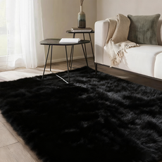 하루꿈 포근한 장모 러그 사계절 고급 카페트 대형 거실 침실 침대옆 인테리어 카페트 미끄럼방지 층간소음방지 폭신한 털러그