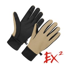 EX2 德國 抗靜電 觸控 保暖 手套 駝色 866140, L
