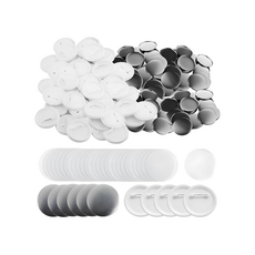 뱃지만들기 핀버튼 굿즈 제작 캔 배지 재료 부자재, 1개, 44mm(원형종이포함,플라스틱)