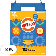 비타500 칼슘 음료, 100ml, 40개입