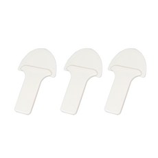 홈튜디오 깔끔해 변기손잡이, 화이트, 6개