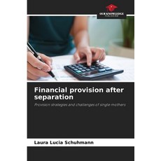 (영문도서)Financial provision after separation Paperback, Our Knowledge Publishing, English, 9786630043198