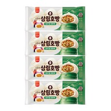 삼립호빵 우리밀 야채, 380g, 4개