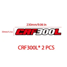 호환 혼다 CRF150R CRF250L CRF300L 반사 sticke에 2pcs 오토바이 스윙 암 데 칼 스티커 그래픽 키트
