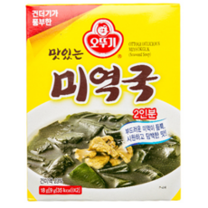 오뚜기 맛있는 미역국, 18g, 1개