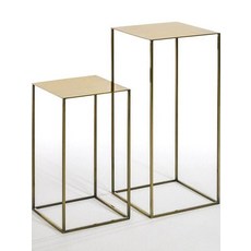 사이드 침실 카페 장식테이블 블랙 메탈 미니멀 디자인, 블랙 소형 30x30x54, 소형 30x30x54 블랙