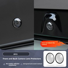 EV DM 플러스 프로 맥스 위안 돌핀 E2 자동차 카메라 보호 커버 스크래치 방지 액세서리, Front ar 2pcs