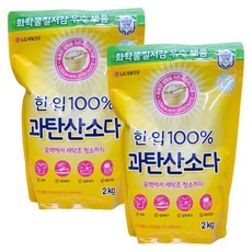 한입 100% 과탄산소다 리필형, 2kg, 2개