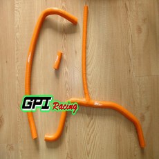 [CARshop]ATV Cam-Am CAN AM DS 450 2008 08 실리콘 라디에이터 호스 뉴 레드, 01 CHINA, 06 하얀색