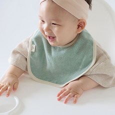 와이엠마마 밤부 모달 테리 테리턱받이