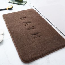 푹신 메모리폼 욕실매트 주방매트 발매트 북유럽매트 san+2685Bb, 다크그레이_40x120