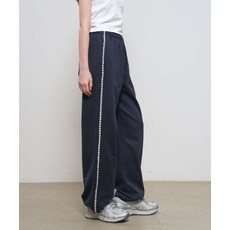 브랜드정품 제너럴아이디어 GENERALIDEA 레이스 트리밍 스웨트 팬츠 NAVY WBE2L11505 359827