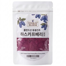 동결건조 하스카프베리분말 폴란드산 c3g, 30g, 1개