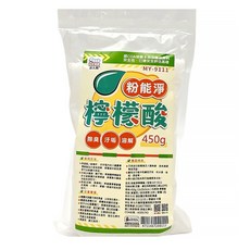 芙詩雅烘焙坊 粉能淨系列三款可選 小蘇打 檸檬酸 過碳酸鈉 去污 除油垢 清潔 去漬 酵素 廚房清潔, 1個, 檸檬酸450g, 450g