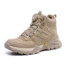 YUNTONG 남자 사계절용 안전화 미끄럼 방지 6인치 작업화