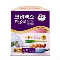 뽑아쓰는 키친타올 도툼한 퀄팅3겹 타올 110매 4곽, 110매입, 4개