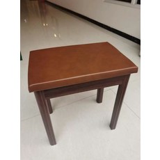 피아노 의자 스툴 연주용 높이조절 보조 원목, 1개, 브라운 원목 포함 48cm, 기본 모델명/품번