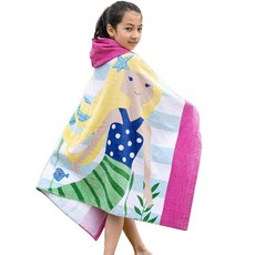 dinofactory 純棉連帽兒童沙灘巾