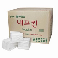 천연펄프 100% 냅킨 10000매 깨끗한 식당용 화장지 먼지 적은 카페 사각 티슈 내프킨
