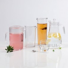 진성 PC 워터포트 물피처 식당물병 업소용물통 카페물병 1L 2L, 단일