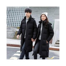 羽絨外套男女款秋冬季 白鴨絨輕薄保暖中長款立領防風大尺碼麵包服