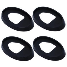 클리오 베르소 야리스 아우디용 루프 마스트 휘프 안테나 고무 가스켓 씰 패드, 3. 4Pcs Seal Pad