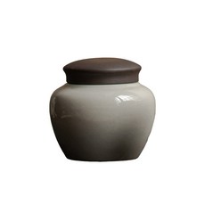 物思 陶瓷茶葉罐, 草木灰, 1個