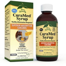 超級絕對薑黃素口服糖漿 250 毫克, 1個, 240ml