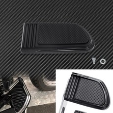할리 호환 Dyna 패드 드 페달 Fatboy 글라이 17 브레이크 글라이드 Softail 일렉트라 Heritage 오토바이 2018 1980 여행용 86 FLSTF, Brake Pedal Pad
