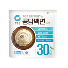 청정원 콩담백면, 150g, 6개