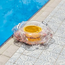 아라칸 플라워 쿠션 보행기 보행기튜브 아기튜브 유아 어린이쿠션 어린이, 1개, 러브