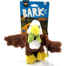 Bark Retail 111535 Majestic Marty Eagle Crinkly Squeaky Toss & Shake 강아지 장난감 - 엑스트라 스몰, Bark Retail 111535 Majestic Ma