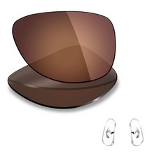 Mryok 레이밴 RB8301 59mm용 편광 교체 렌즈 및 노즈 피스 - 브론즈 브라운, Mryok 레이밴 RB8301 59mm용 편광 교체 렌, 편광 - 브론즈 브라운