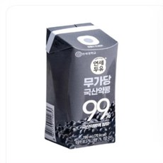 연세두유 무가당 국산약콩 99%, 190ml, 128개