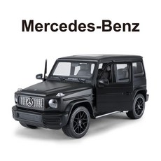 RC카 어린이 장난감 메르세데스 벤츠 AMG GT3 원격 제어 장난감차, 1 Mercedes-Benz AMG G63 리모컨 자동, 1개