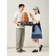 매장정품 빈폴 BEANPOLE MEN 남녀공용 수피마 코튼 라운드넥 티셔츠 - 화이트 250527