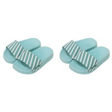 bimbobimba 線條滾邊拖鞋 2雙組