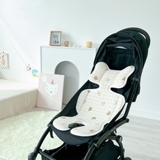 마롤로뜨 돗투돗 유모차 에어 라이너, 체크꼼바니, 1개