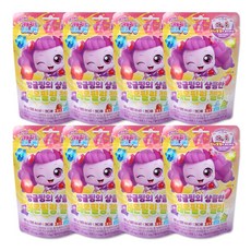 해호 캐치티니핑 젤리 티니핑씰 포함, 400g, 1세트, 방글핑 상큼한 레몬필링 젤리 8개