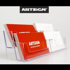 아크릴 명함꽂이대 명함꽂이 4단 명함꽂이 꼿이 kiw+5524bA