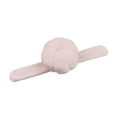 YSSHOP 손목 호박 핀쿠션 밴드 바느질 바늘 쿠션 바느질 용품 및 액세서리 휴대용 착용형 핀쿠션, 벨벳, 분홍색